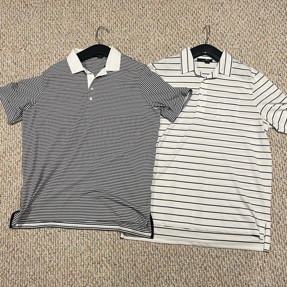 2 RLX Polo Stripped Shirts